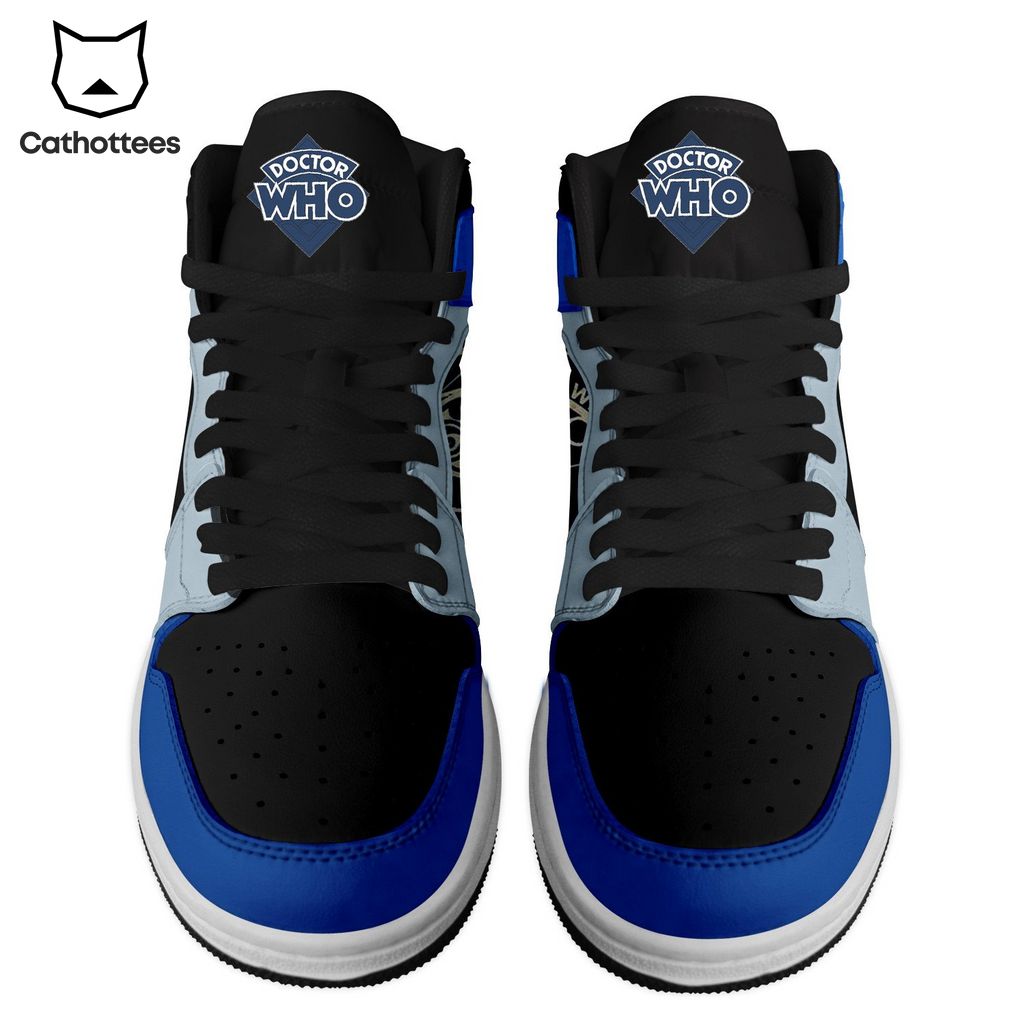 Doctor Who Bad Wolf Nike Logo Design Air Jordan 1 High Top