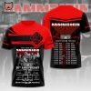 Europe Stadium Tour 2024 Rammstein 30th Anniversary 1994-2024 Thank You For The Memories 3D T-Shirt