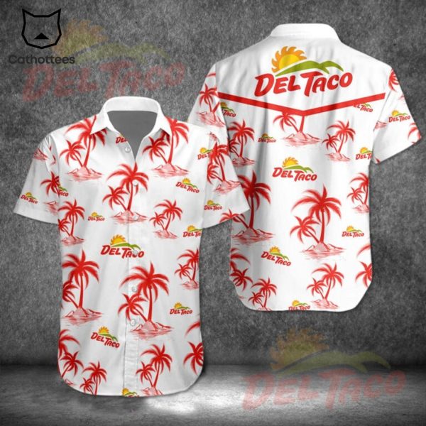 Fastfood Del Taco Hawaiian Shirt