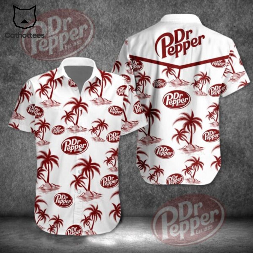Fastfood Dr Pepper Hawaiian Shirt
