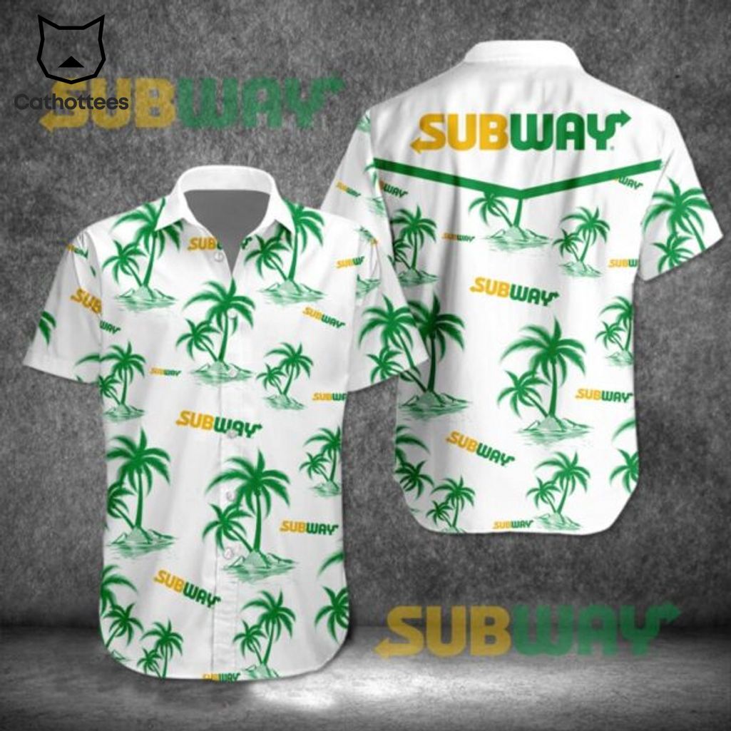 Fastfood Subway Hawaiian Shirt