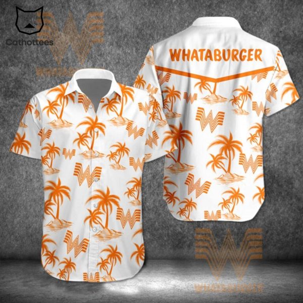 Fastfood Whataburger Hawaiian Shirt