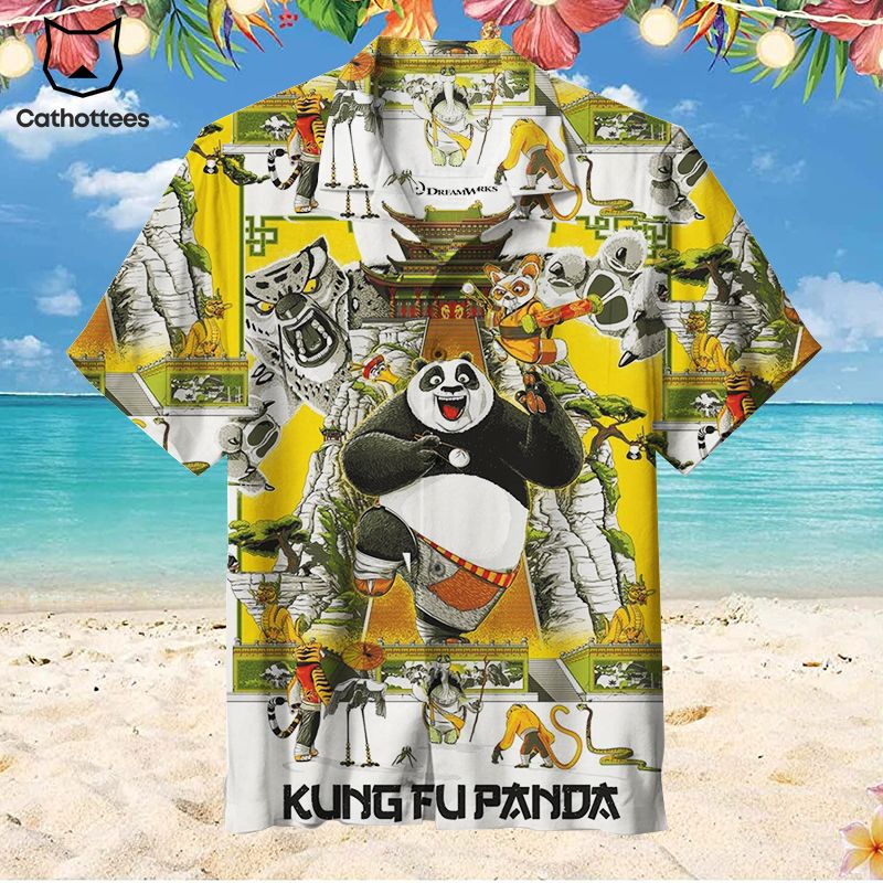 Kung Fu Panda Hawaiian Shirt