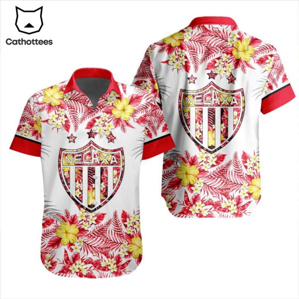 LIGA MX Club Necaxa Special Hawaiian Design Button Shirt ST2301