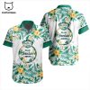 LIGA MX Club Puebla Special Hawaiian Design Button Shirt ST2301