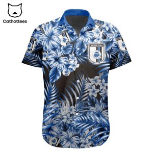 LIGA MX Queretaro F.C Special Hawaiian Design Button Shirt ST2302