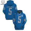 Limited Edition David Montgomery Detroit Lions Hoodie Jersey