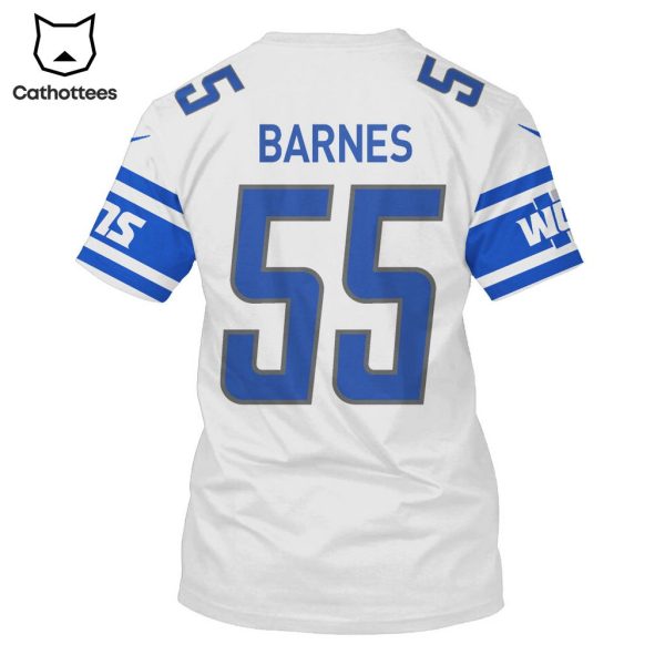 Limited Edition Derrick Barnes Detroit Lions Hoodie Jersey