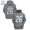 Limited Edition Jack Campbell Detroit Lions Hoodie Jersey – White