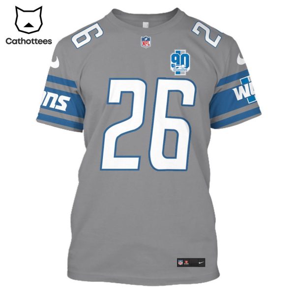 Limited Edition Jahmyr Gibbs Detroit Lions Hoodie Jersey