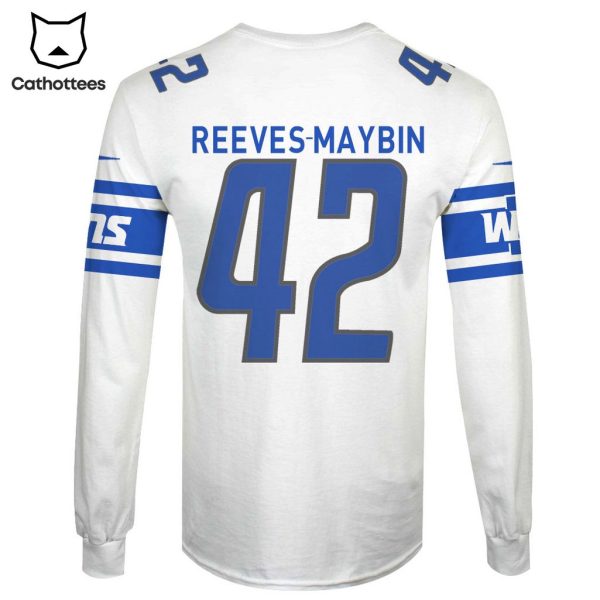 Limited Edition Jalen Reeves-Maybin Detroit Lions Hoodie Jersey