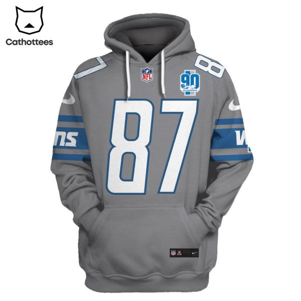 Limited Edition Sam LaPorta Detroit Lions Hoodie Jersey