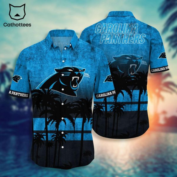 NFL Carolina Panthers Hawaii Shirt Short Style Hot Trending Summer