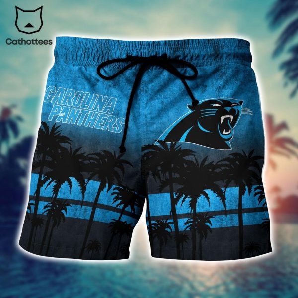 NFL Carolina Panthers Hawaii Shirt Short Style Hot Trending Summer