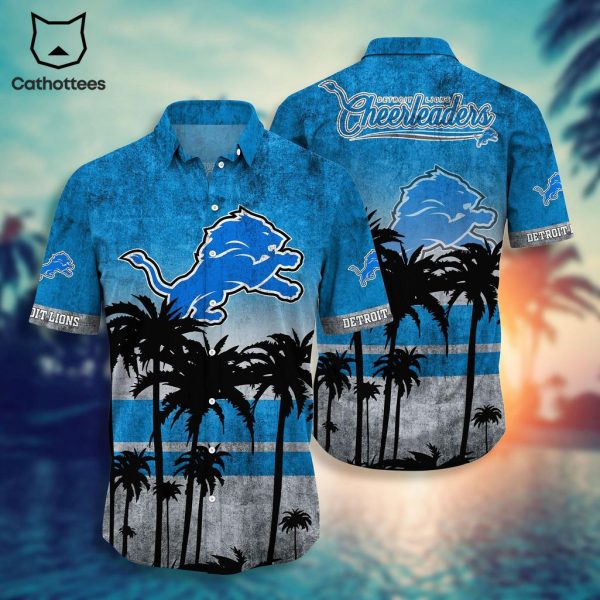 NFL Detroit Lions Hawaii Shirt Short Style Hot Trending Summer