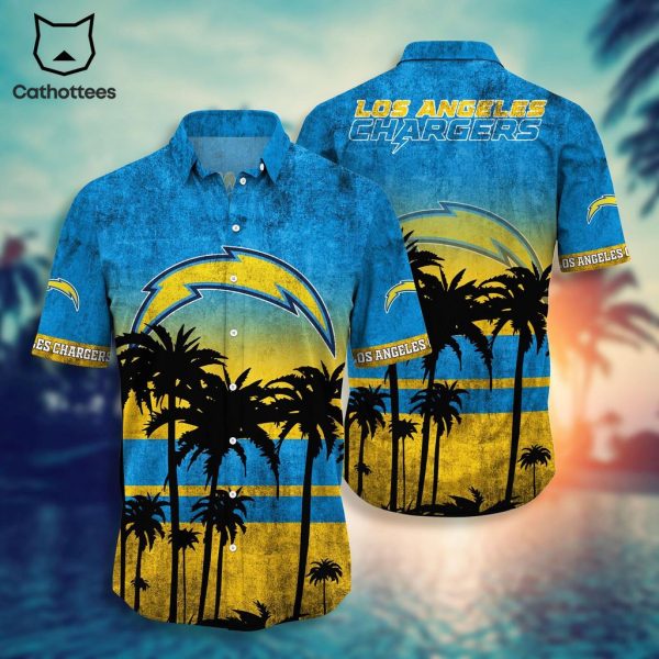 NFL Los Angeles Chargers Hawaii Shirt Short Style Hot Trending Summer