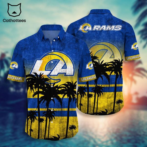NFL Los Angeles Rams Hawaii Shirt Short Style Hot Trending Summer