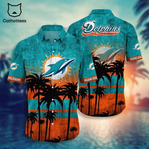 NFL Miami Dolphins Hawaii Shirt Short Style Hot Trending Summer