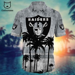 NFL Oakland Raiders Hawaii Shirt Short Style Hot Trending Summer