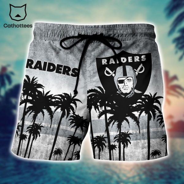 NFL Oakland Raiders Hawaii Shirt Short Style Hot Trending Summer