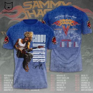 Sammy Hagar The Best Of All Worlds Signature Design 3D T-Shirt