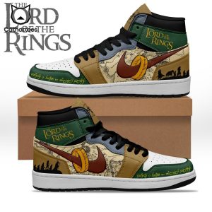 The Lord Of The Rings Nike Logo Design Air Jordan 1 High Top