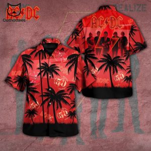 AC DC Band Summer Hawaiian Shirt