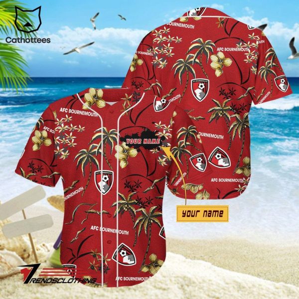 AFC Bournemouth Logo Summer Baseball Jersey