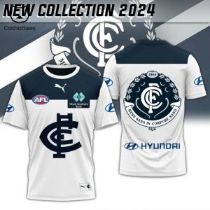 AFL Carlton Blues Mens Sana In Corpore Sano 3D T-Shirt