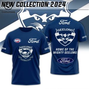 AFL Geelong Cats Home Of The Mighty Geelong 3D T-Shirt