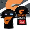 AFL GWS Giants Harvey Norman 3D T-Shirt