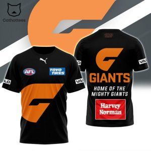 AFL GWS Giants Home Of The Mighty Giants 3D T-Shirt