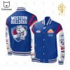 AFL Western Bulldogs Logo Baseball Jacket