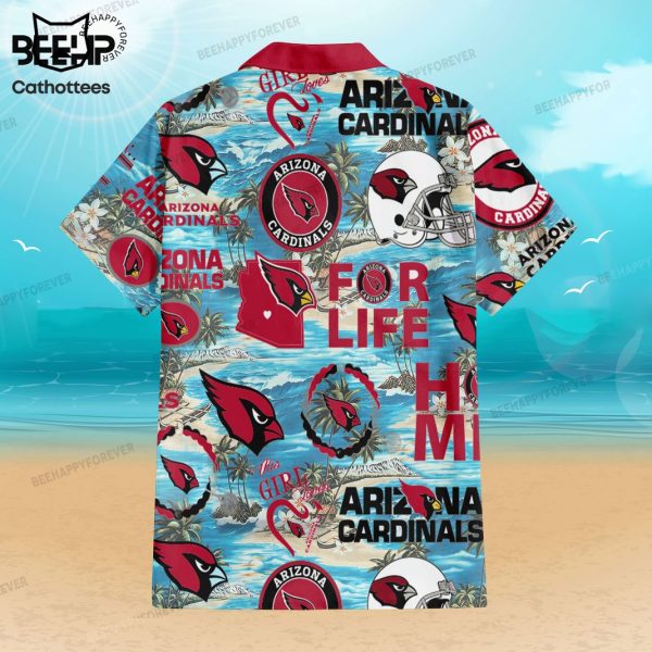 Arizona Cardinals For Life Hawaiian Shirt