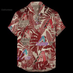 Arizona Diamondbacks Retro Logo Hawaiian Shirt