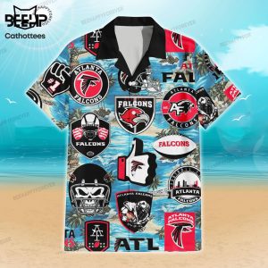 Atlanta Falcons Logo Summer Hawaiian Shirt