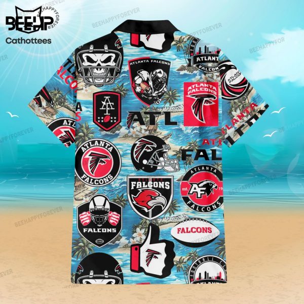 Atlanta Falcons Logo Summer Hawaiian Shirt