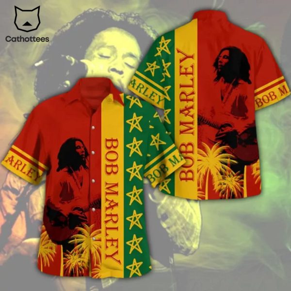 Bob Marley 3D Hawaii Shirt
