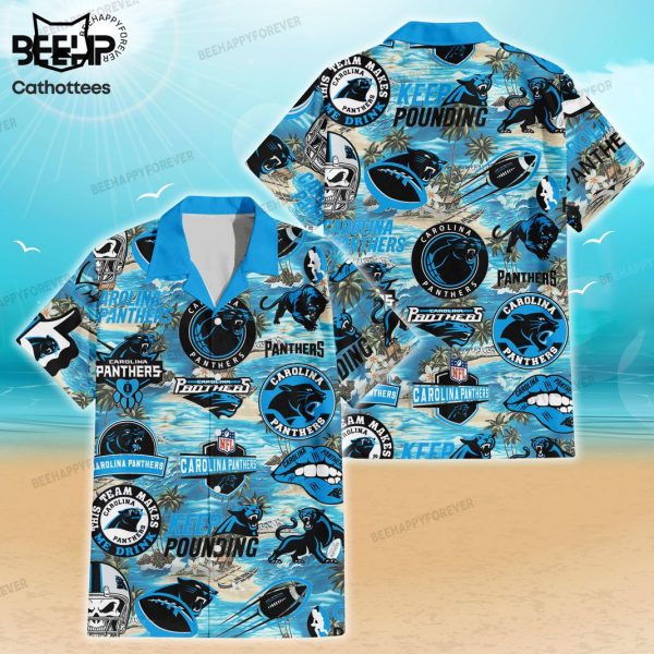 Carolina Panthers This Team Makes Me Drink Hawaiian Shirt