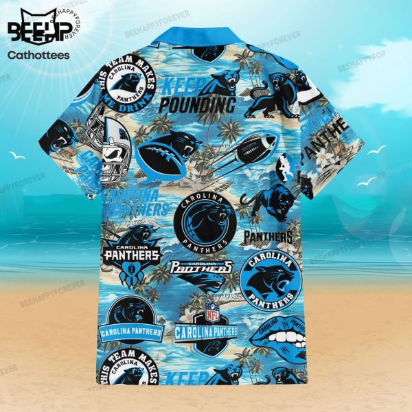 Carolina Panthers This Team Makes Me Drink Hawaiian Shirt