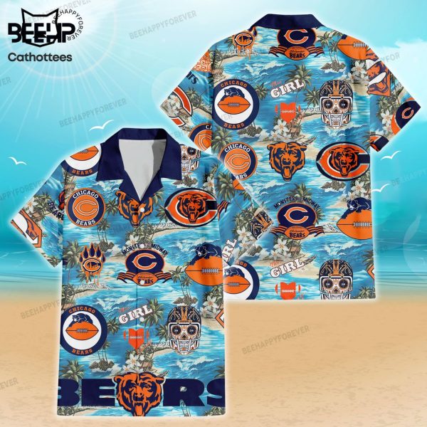 Chicago Bears Monster Of The Midway Hawaiian Shirt