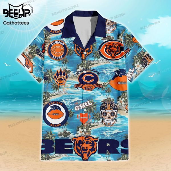 Chicago Bears Monster Of The Midway Hawaiian Shirt