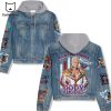 Dierks Bentley Drunk On A Plane Hooded Denim Jacket