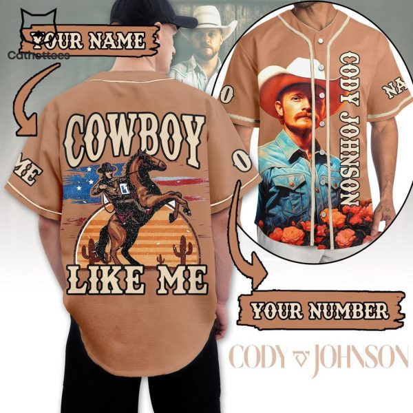 Cody Johnson Cowboy Like Me Baseball Jersey