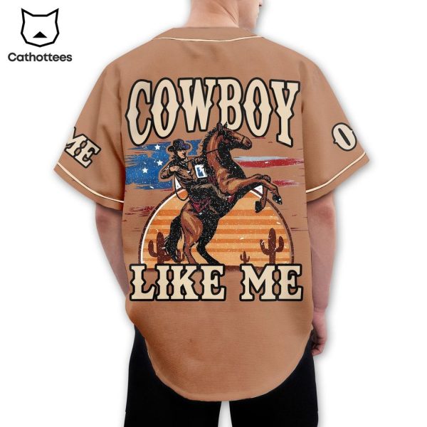 Cody Johnson Cowboy Like Me Baseball Jersey