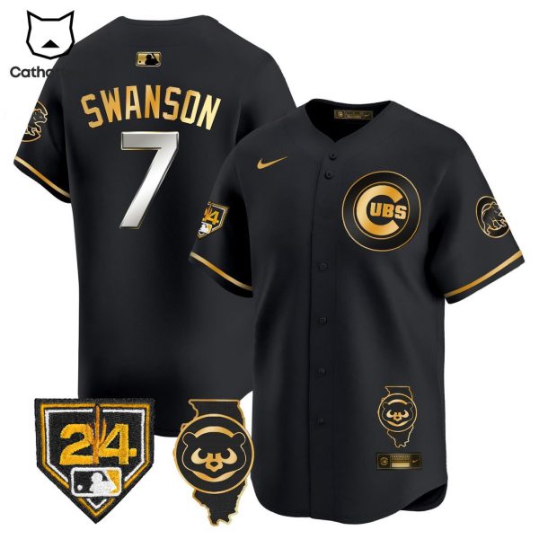 Dansby Swanson 7 Chicago Cubs Baseball Jersey