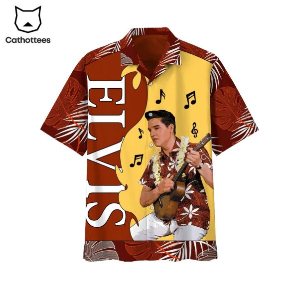 Elvis Presley Blue Skies Smilin At Me Hawaiian Shirt