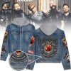 Avenged Sevenfold Dear God Seize The Day Hooded Denim Jacket