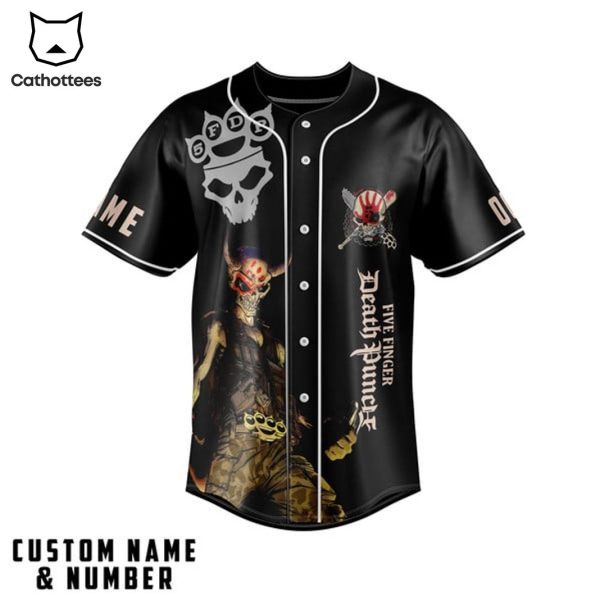 Five Finger Death Punch Sorry For The Demon I Ve Become Baseball Jersey