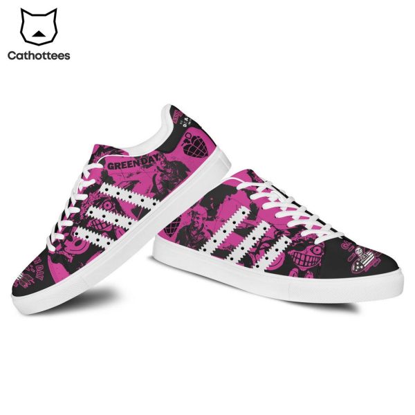 Greenday Design Purple Stan Smith Shoes